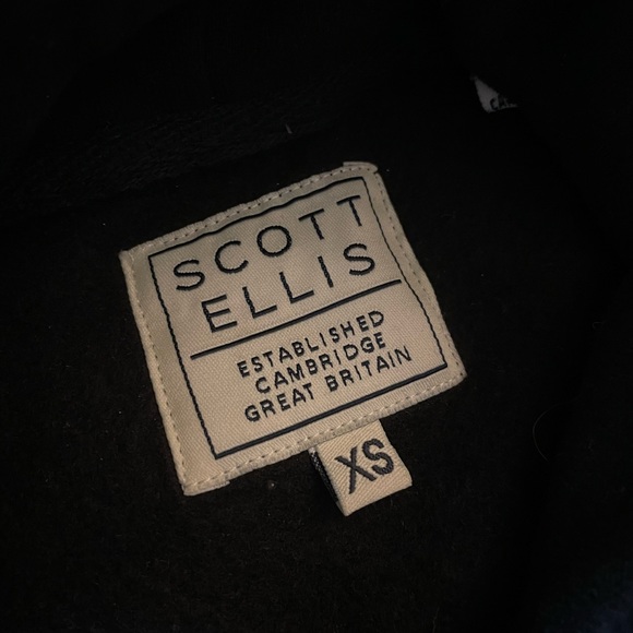 Scott Ellis cropped hoodie with hearts - Picture 5 of 6